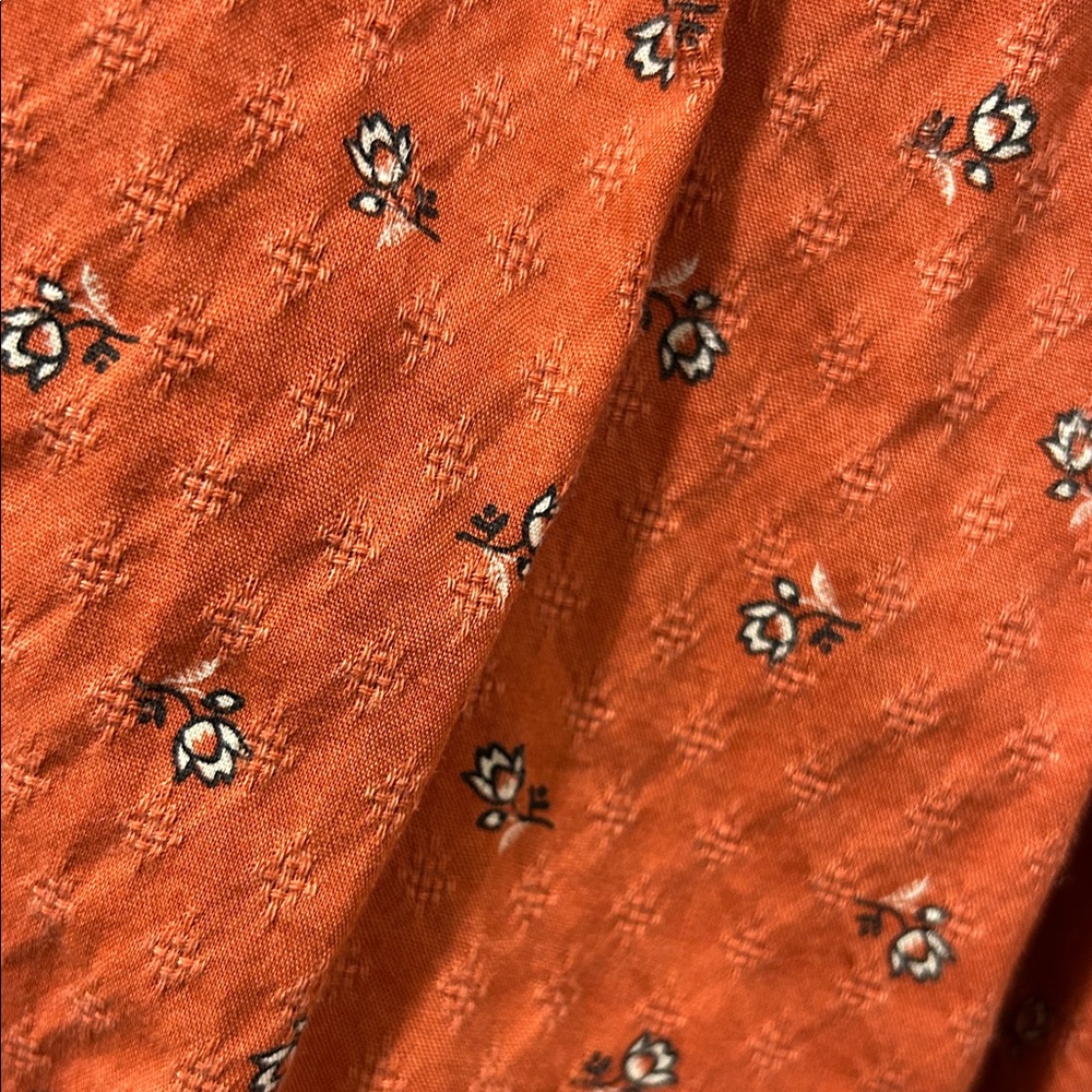 Universal Thread Rust Smocked Blouse - image 6